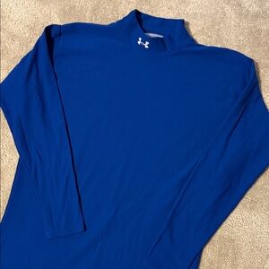 Under Armour Royal Blue Mock Neck Top